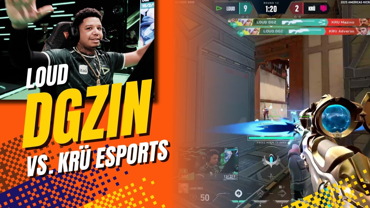 LOUD DGZ Epic ACE Against KRU | VCT Americas 2025 Kickoff