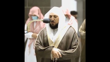 ماهر المعيقلي سورة البلد في الحرم المكي  🎧😌