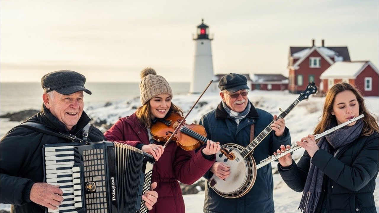 Beautiful Folk Instrumental – Banjo, Accordion, Fiddle & Flute Music