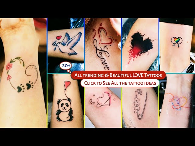 Latest Love tattoo for _Boys & Girls | love tattoo for Couples | matching tattoo | tattoo class=