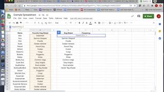 Making a Frequency Table in Google Sheets – Statistics Tutorial