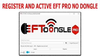 How to register and activate an Eft Pro account without a dongle