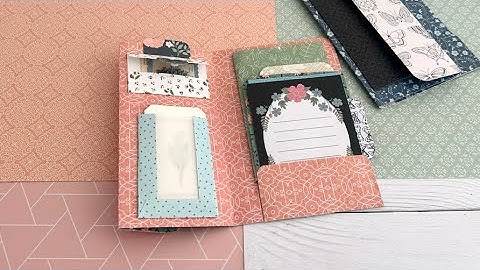 Create a complete Happy Mail/Storage Folder | TUTORIAL | New Etsy Kit