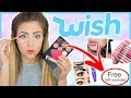 I Tried Free Makeup From Wish I spent £0 Was It Worth It ? Success Or Disaster ?