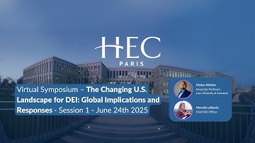 Virtual Symposium – The Changing U S  Landscape for DEI: Global Implications and Responses #1