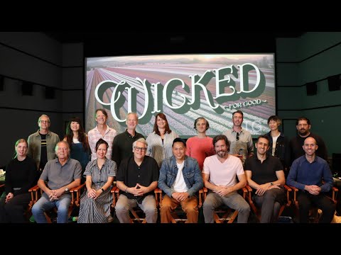 Exclusive Wrap Day Moment with Jon M. Chu | Wicked: For Good Post Sound Celebration