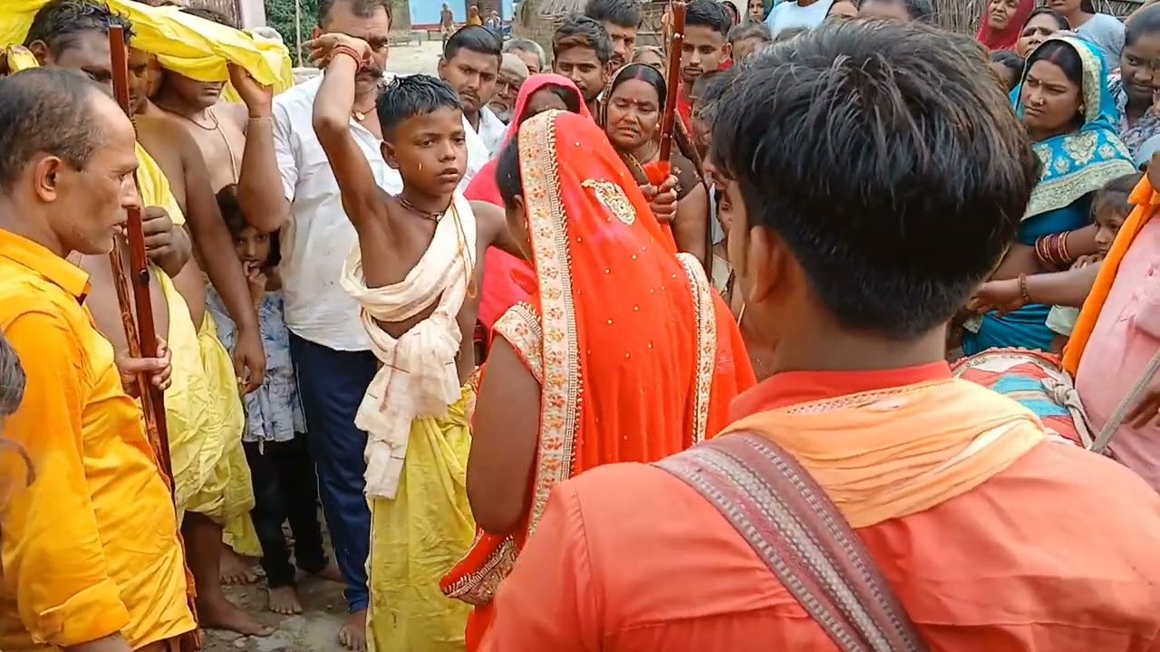 #भुईया बाबा के पूजा में भगत जी भेटी कैसे कांटे#Bhaiya baba ke puja bhagat ji bheti#manarpooja#