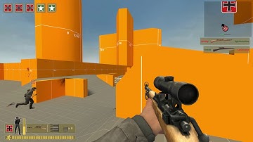 Day of Defeat Source Sniping Gameplay - JakFPS