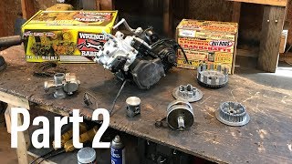 rebuilding the CR 125 engine part 2