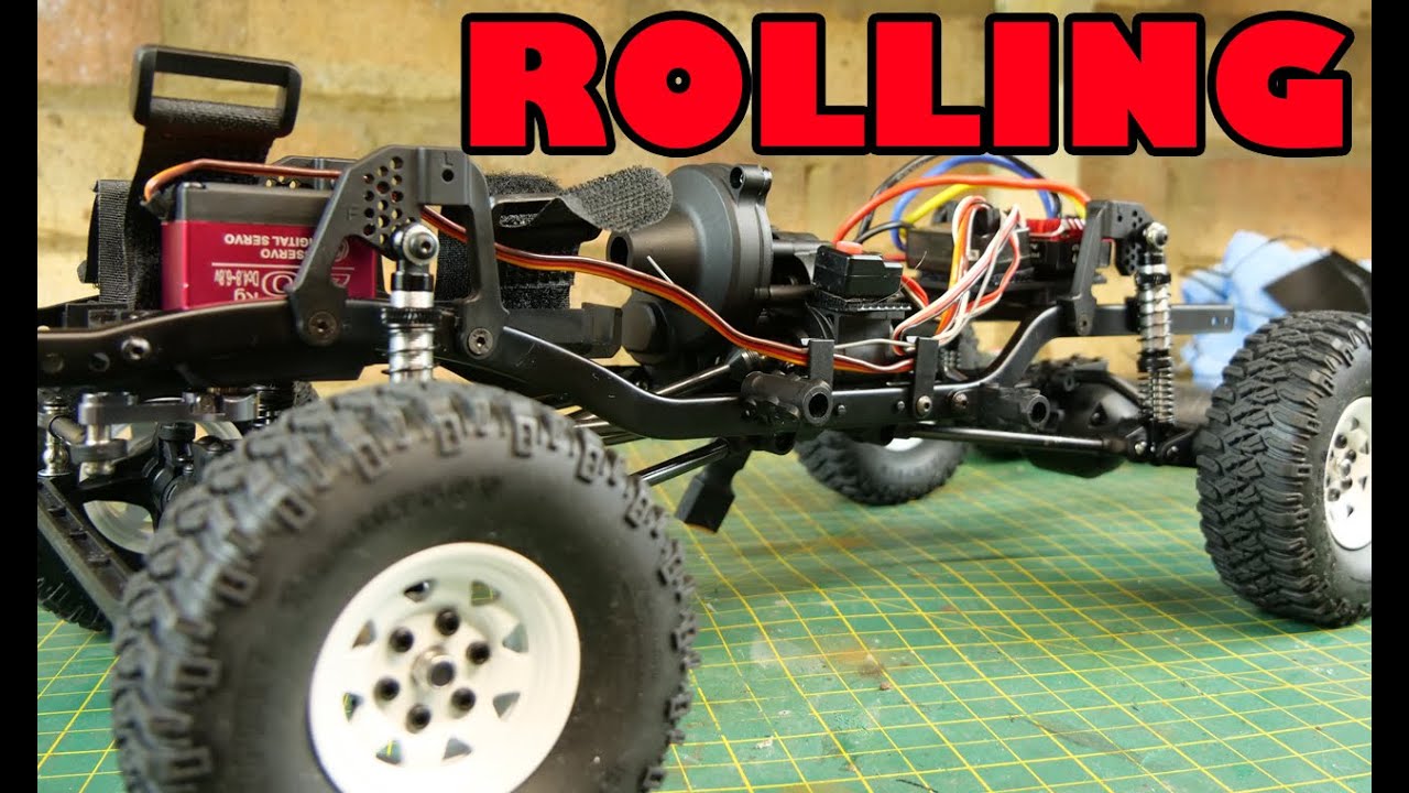 Carisma Scale Adventure SCA 1E Kit - Build Part 2 - Rolling chassis