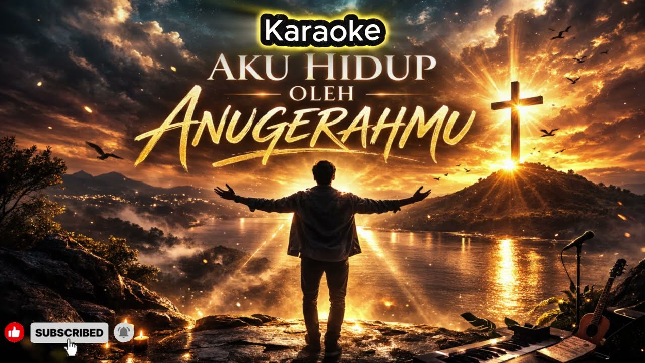 Aku Hidup Oleh AnugerahMu (Karaoke Rohani)