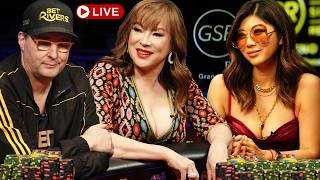 Hellmuth's Home Game with Jennifer Tilly, Xuan Liu, Jungleman, Matusow, Lindgren, Deeb♦️ Livestream