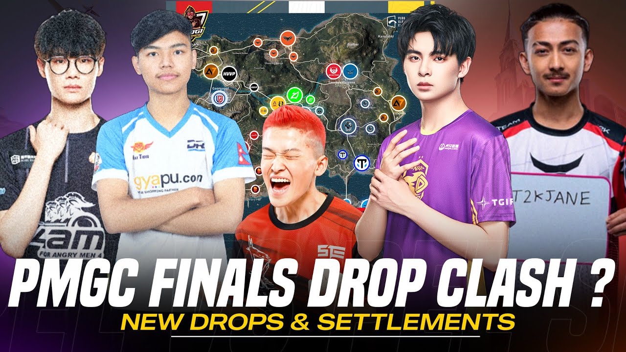 The Last Ride & Drops of PMGC 2022 Grand Finals |Teams New Drops Settlement & Clashes Bootcamp King?