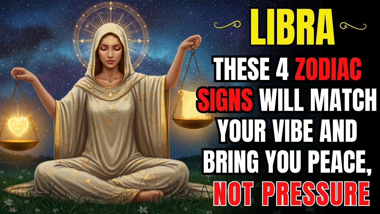 ♎ LIBRA – Top 4 Zodiac Signs Most Compatible With You For Love & Dating 🌙🪞