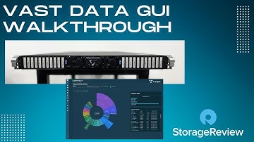 VAST Data GUI Demo & Walkthrough