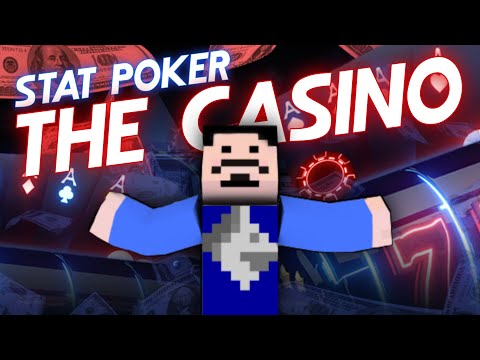 I made Casino in Minecraft | Stat Poker | Solitarycraft Season 3