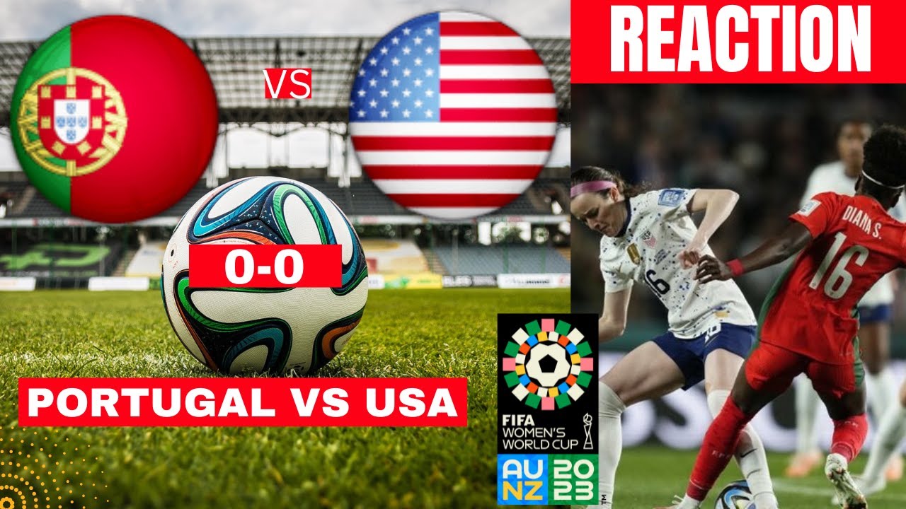 LIVE: USA vs Portugal  Women's World Cup 2023