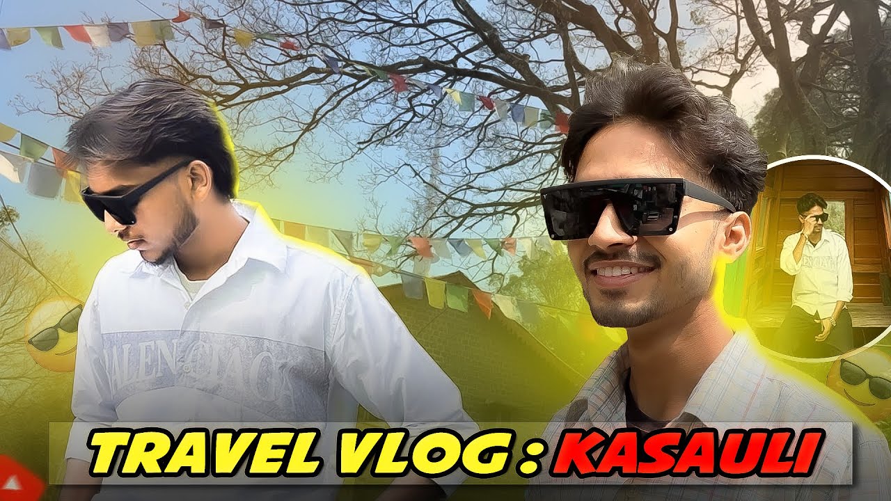NO VLOG AT MONKEY POINT😅 ||KASAULI TRAVEL VLOG || HIMACHAL PRADESH