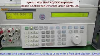 Kyoritsu KEW SNAP 2003A AC/DC Clamp Meter Repair & Calibration Dynamics Circuit (S) Pte. Ltd.