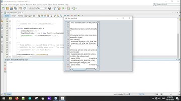 java text line numbers