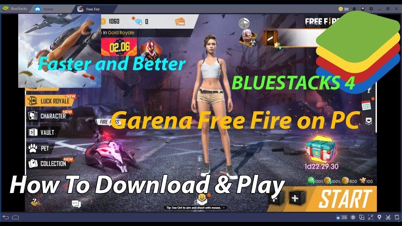 how to install free fire max in pc | Play free fire max in laptop | and ...