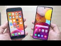 iPhone SE 2020 vs Galaxy A71  Rival directo de Samsung!!