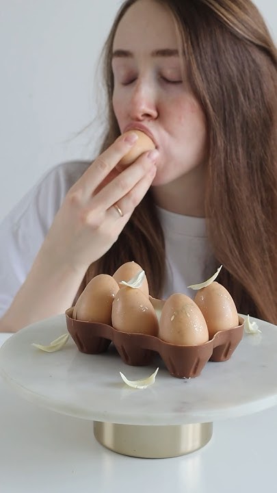 ШОКОЛАДНЫЕ ЯЙЦА К ПАСХЕ🐣 #торт #шоколадныеяйца #пасха #cake - YouTube