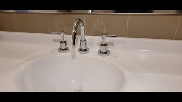 Home DIY | How to upgrade your bathroom vanity sink by installing a modern lever tap set