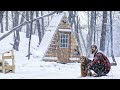 Blizzard at the cabin  2 days in a winter storm with my dog