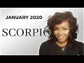 SCORPIO JANUARY 2020 HOROSCOPE