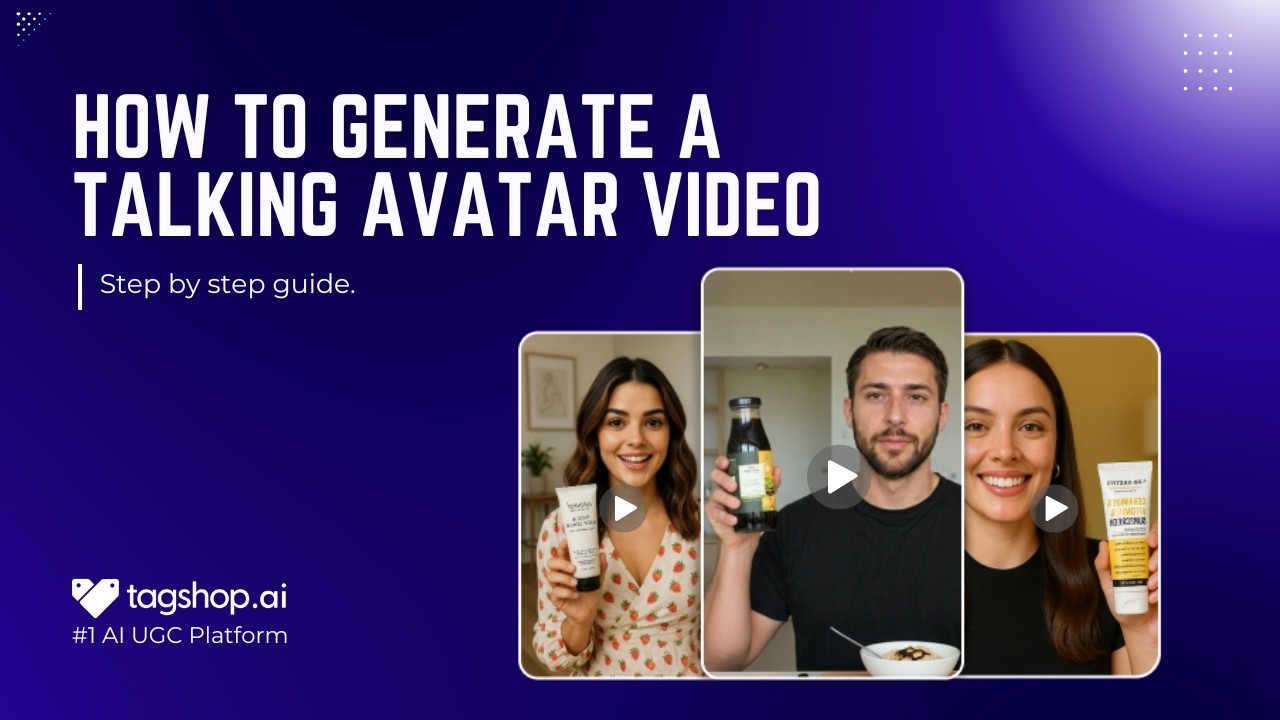 How to Create a Talking Avatar Video | Product Holding AI Avatar