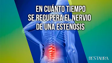 ¿Cuánto tiempo se tarda en recuperarse de una operación de estenosis espinal?