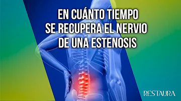 ¿Cuánto tiempo está de baja tras una operación de estenosis espinal?