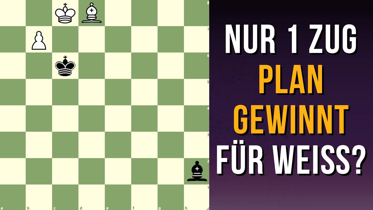 Kennst du die Technik für dieses Läuferendspiel?