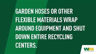 Recycling 101 Don’t: Garden Hoses