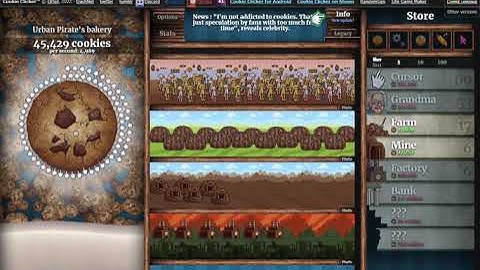 Cookie clicker with an auto clicker #1