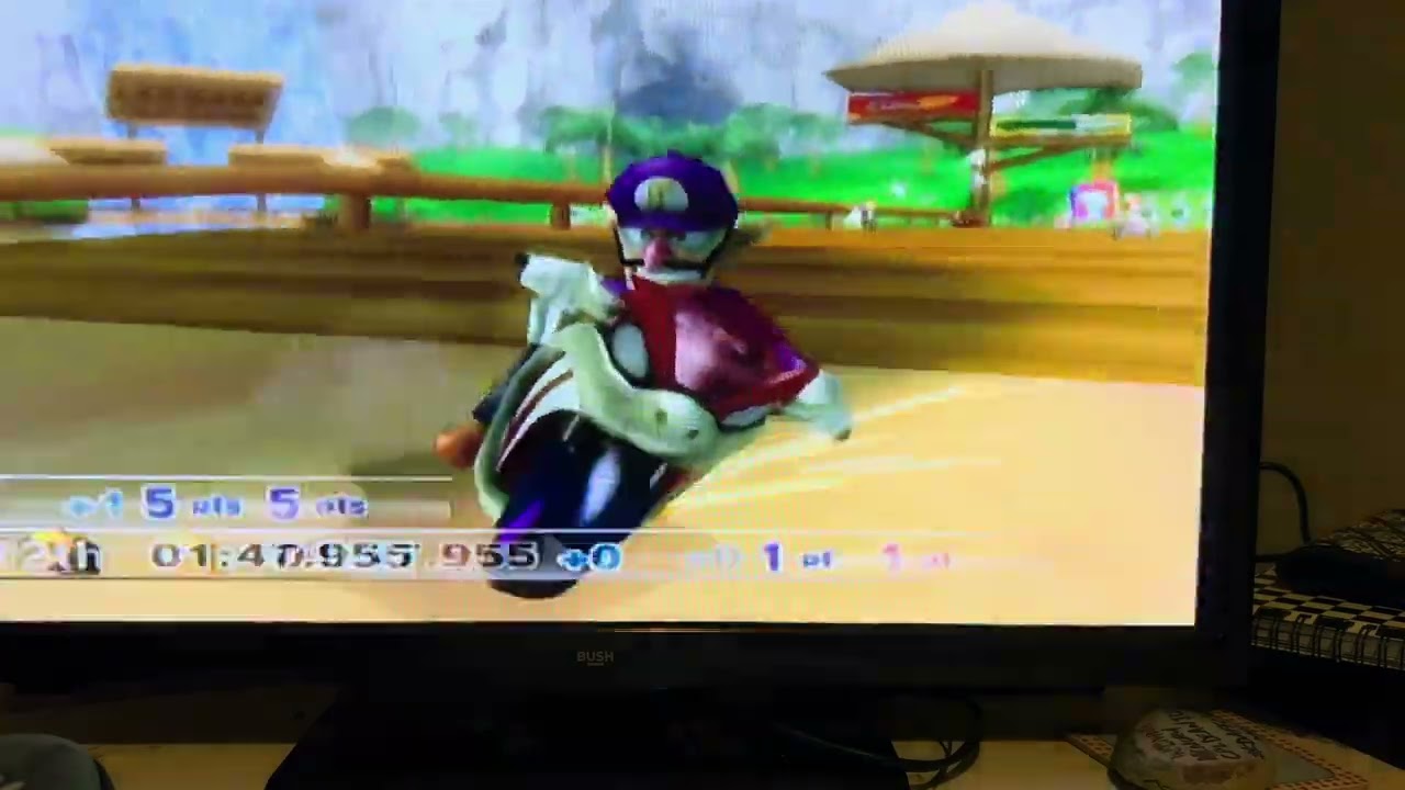 Mario Kart Wii - Part 21 - 150cc Shell Cup - (Waluigi Gameplay)