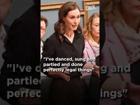 #Shorts | "No Drugs Other Than..." | Finland Prime Minister Sanna Marin Defends "Wild" Party Video