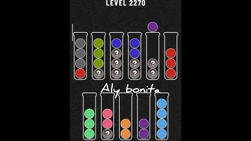 ball sort puzzle level 2270