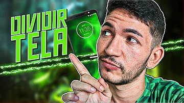 Como dividir a tela do Moto G6?