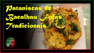 [19] As Melhores Pataniscas de Bacalhau Fofas Tradicionais