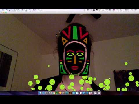 OpenFrameworks OpenCv FaceTracker - Test