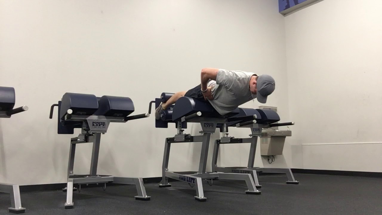 GHR Iso Back Extension - YouTube
