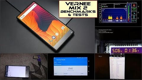 Vernee Mix 2: Benchmarks and Tests