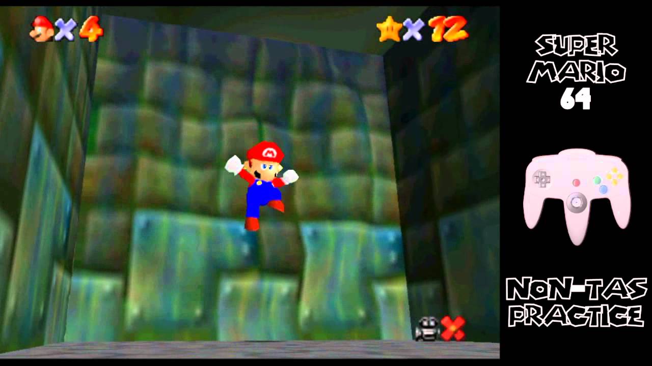Super Mario 64 Input Viewer Non-TAS test