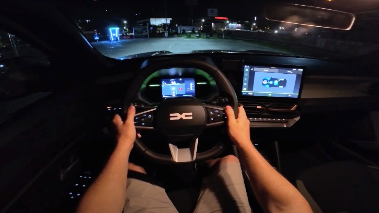 2024 Dacia Duster Hybrid Night Drive - YouTube