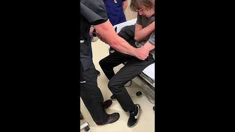 elbow dislocation - single person technique