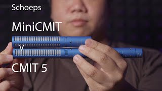 Schoeps CMIT 5 vs MiniCMIT: Is there a difference between the blue shotgun mics?