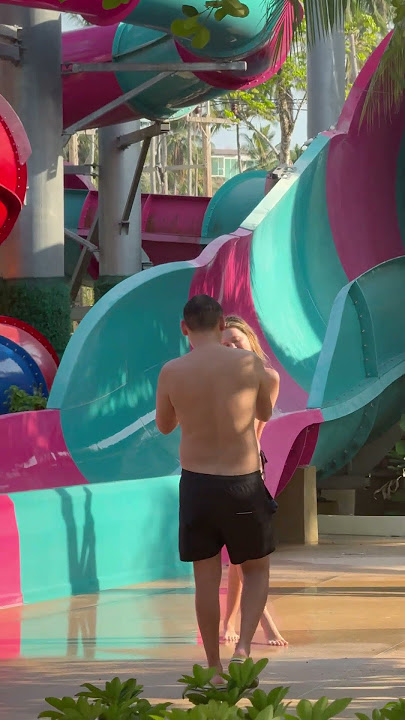 🇹🇭Andamanda Water Park Summer Holiday -Phuket Thailand Sunny Day💦 #waterslide  #waterpark