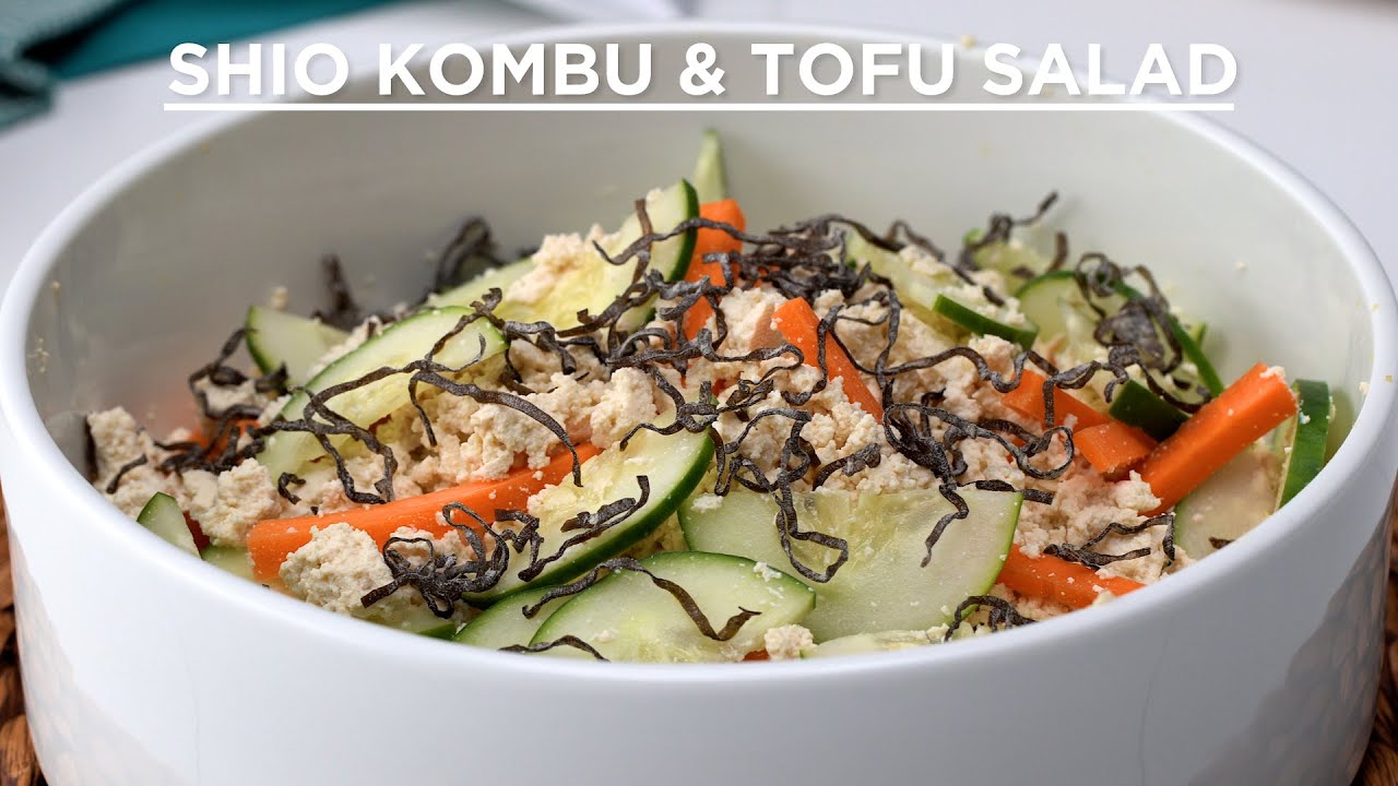 Shio Kombu & Tofu Salad | Umami Insider